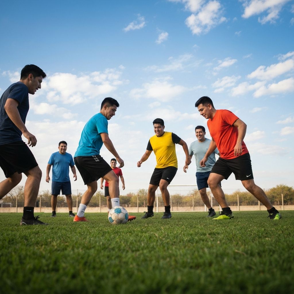 Why Sunday league is sacred for Latino dads in the US
